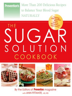cover image of Prevention the Sugar Solution Cookbook